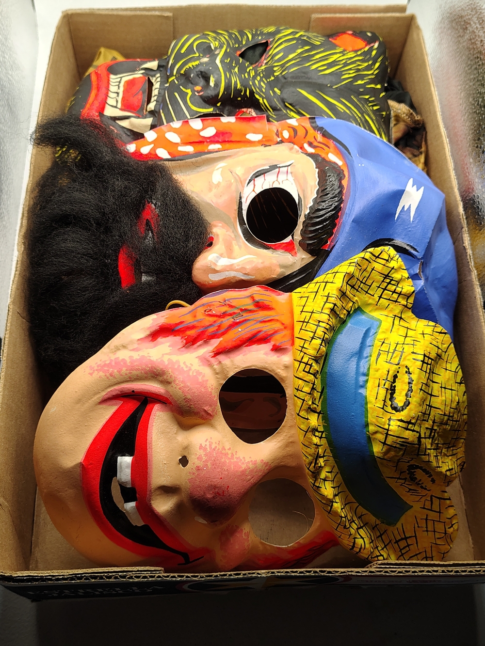Vintage 1960s Halloween Masks